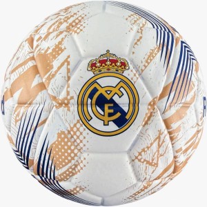 Bola De Futebol Real Madrid N.5 Azul/dourado