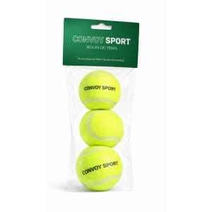 Bola De Tenis Amarela C/3