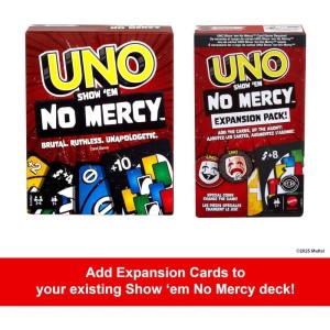 Jogo De Cartas Uno No Mercy Extencao Adic.-129278-25595