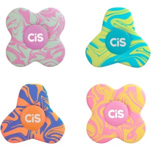 Borracha Decorada Cis Spin 4 Cores Sortidas