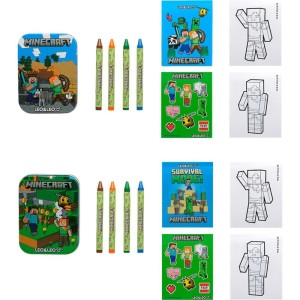 Livro De Atividades Minecraft Mini Latinha-129737-55295