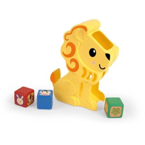 Brinquedo Educativo Leao Com Blocos-129804-43134
