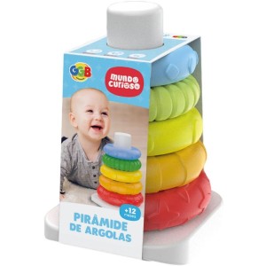 Brinquedo Para Bebe Piramide De Argolas-129807-31584