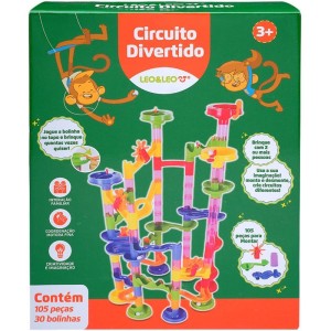 Brinquedo Para Montar Circuito Monta E Desmonta 105 Pecas