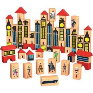 Brinquedo Pedagogico Madeira Batman Pequeno Eng. 100pcs-129828-85199