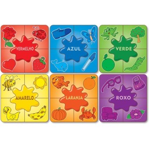 Brinquedo Pedagogico Brincando Com As Cores 30pcs-129810-47647