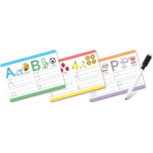 Brinquedo Pedagogico Caligrafia C/18 Cartelas