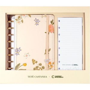 Caderno Inteligente A5 Tete Castanha 80fls+checklist