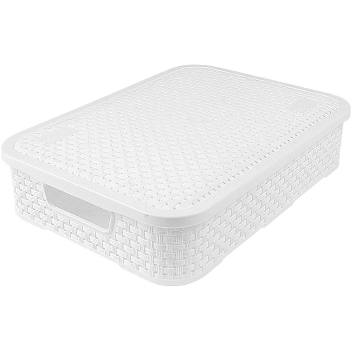 Caixa Plastica Multiuso Ratam C/tampa 7l Branca