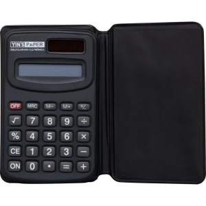 Calculadora De Bolso 8 Digitos Preta