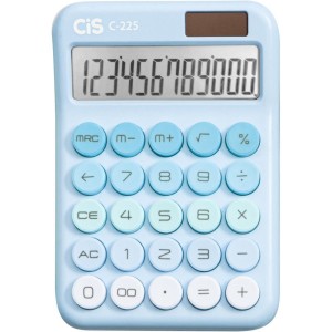 Calculadora De Mesa 12 Dig. Mod C-225 Azul