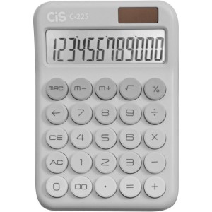 Calculadora De Mesa 12 Dig. Mod C-225 Cinza-128521-14216