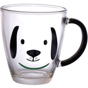 Caneca De Vidro Cachorrinho 365ml-129632-67928