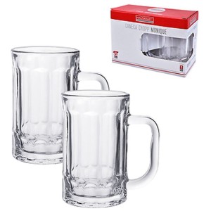 Caneca De Vidro Chopp Munique 430ml