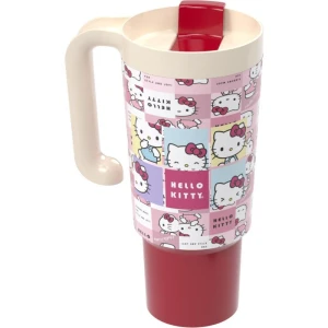 Caneca Decorada Hello Kitty Tumbler C/canudo 6