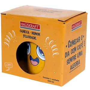Caneca Decorada Humor Felicidade 330ml-129635-87871