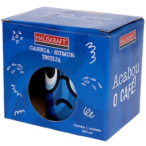 Caneca Decorada Humor Tristeza 330ml-129633-54016