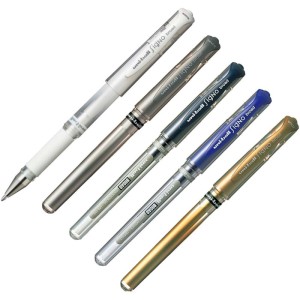 Caneta Gel Signo Broad 1.0mm 5cores Sortidas