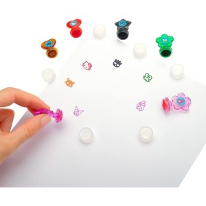 Carimbo Pedagogico Hello Kitty Decorado Autotintado-129728-77657