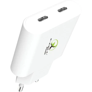 Carregador Celular De Parede Turbo Pd Usb-c 45w Gan 2entrad