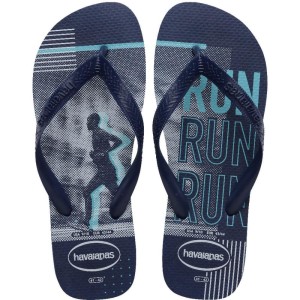 Chinelo Havaianas Masculino Top Athletic 39/0 Marinho/azul Tradicional
