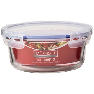 Pote De Vidro Hermetico Redondo 580ml-129640-53240