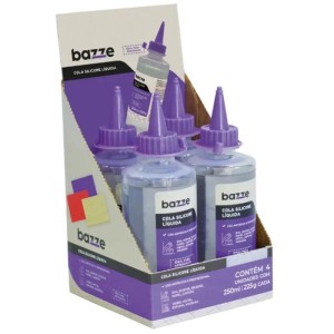 Cola Para Artesanato Bazze Silicone Liquida 250ml