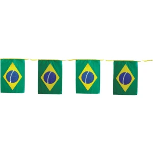 Copa Do Mundo Faixa Bandeira Brasil 10m.