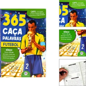 Copa Do Mundo Livro 365 Caca Palavras 224pgs