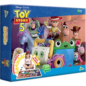 Quebra-cabeca Cartonado Toy Story 5 120pecas Grandao