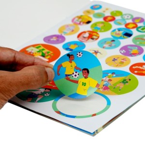 Copa Do Mundo Livro Futebol Ativid./adesivos-129417-66524