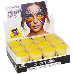 Copa Do Mundo Pintura Facial Liquida15ml Am.