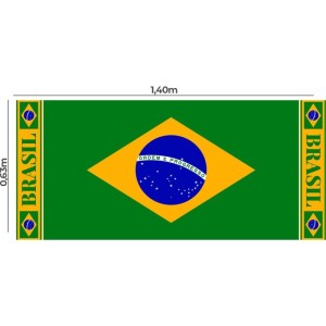 Copa Do Mundo Tnt Painel Bandeira Do Brasil-128297-64796