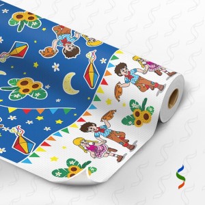 Festa Junina Tnt Estampado Toalha Junina-129701-67756