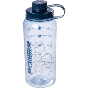 Garrafa Plastica Fitness Sport1,5l Cinza