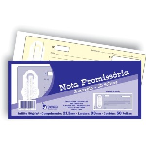 Impresso Talao Nota Promissoria 50fls.