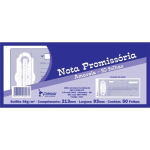 Impresso Talao Nota Promissoria 50fls.-129479-67652