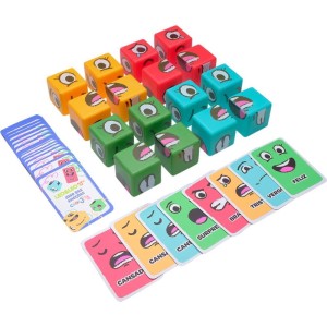 Jogo Da Memoria Emocoes Cubo 2x1 Color Joy-129733-65834