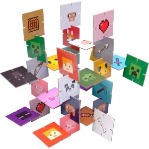 Jogo Da Memoria Minecraft 2x1 Torre 40 Pecas-129731-53068