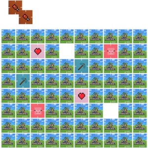 Jogo Da Memoria Minecraft 2x1 Torre 40 Pecas-129731-97551