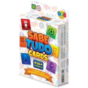 Jogo De Cartas Sabe Tudo Cards 78cartas