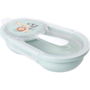 Kit Alimentacao Porta Papinha Com Colher Safar