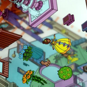 Livro Com Adesivos Cenario 3d Princesas 14x23cm-128370-66040