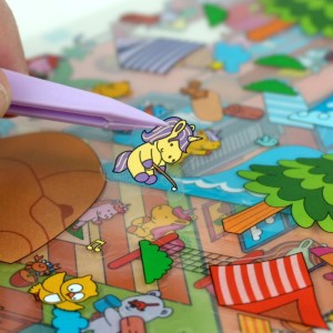 Livro Com Adesivos Cenario 3d Unicornios 14x23cm-128371-12459