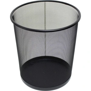 Lixeira Para Escritorio Aramado 12l Preto