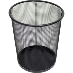 Lixeira Para Escritorio Aramado 8,5l Preto