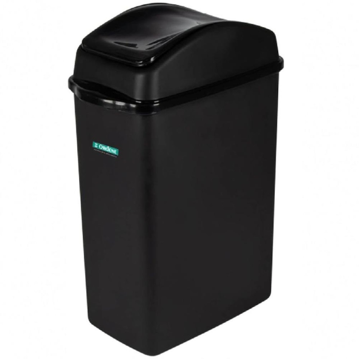 Lixeira Para Escritorio Plastica Preta 20,5l