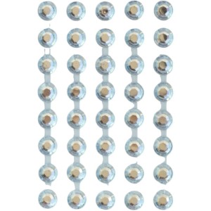 Pedraria Strass 8mm Adesivo Cristal-129764-11299