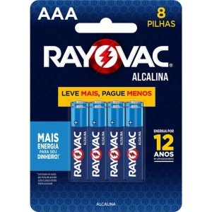 Pilha Alcalina Palito Aaa Leve+ Pague-