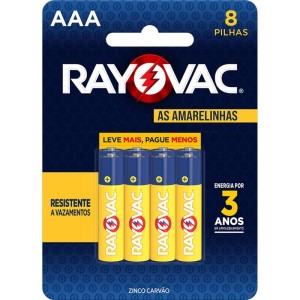 Pilha Zinco Palito Aaa Leve+ Pague-